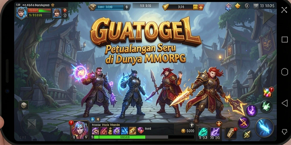 Menampilkan aksi seru dalam GUATOGEL dengan grafis menakjubkan.