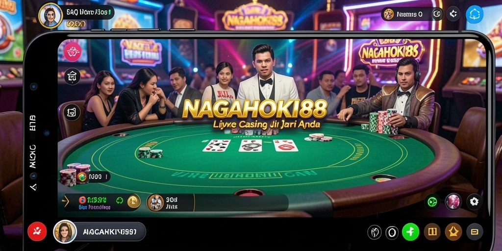 Gameplay seru di NAGAHOKI88 Live Casino.