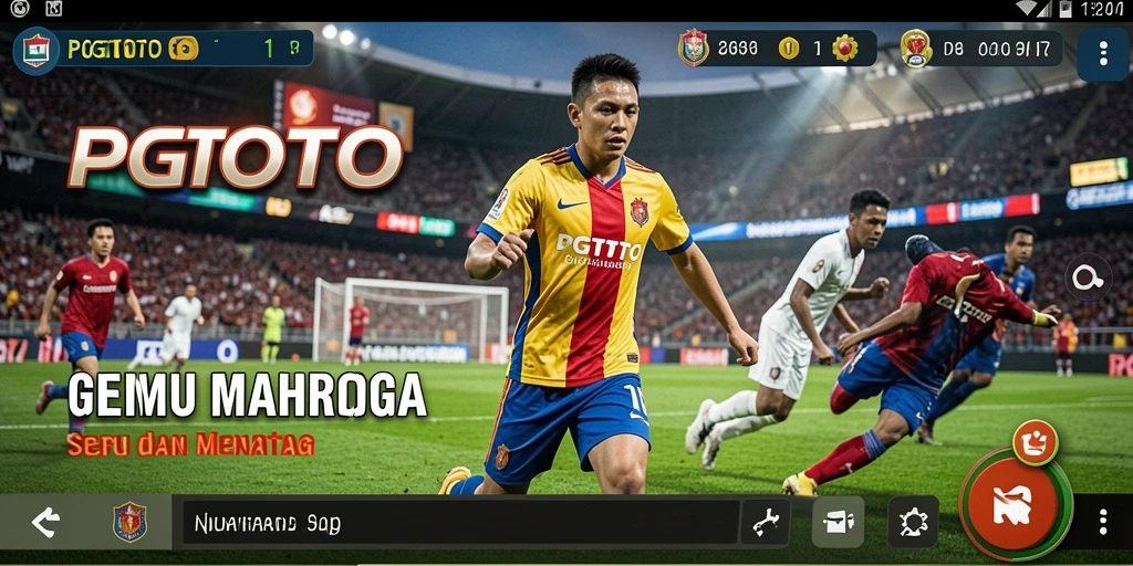 Menampilkan aksi seru dalam pertandingan olahraga di PGTOTO.