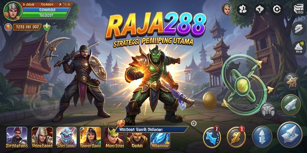 Tampilan gameplay menarik dari RAJA288 dengan aksi strategi yang mendebarkan.